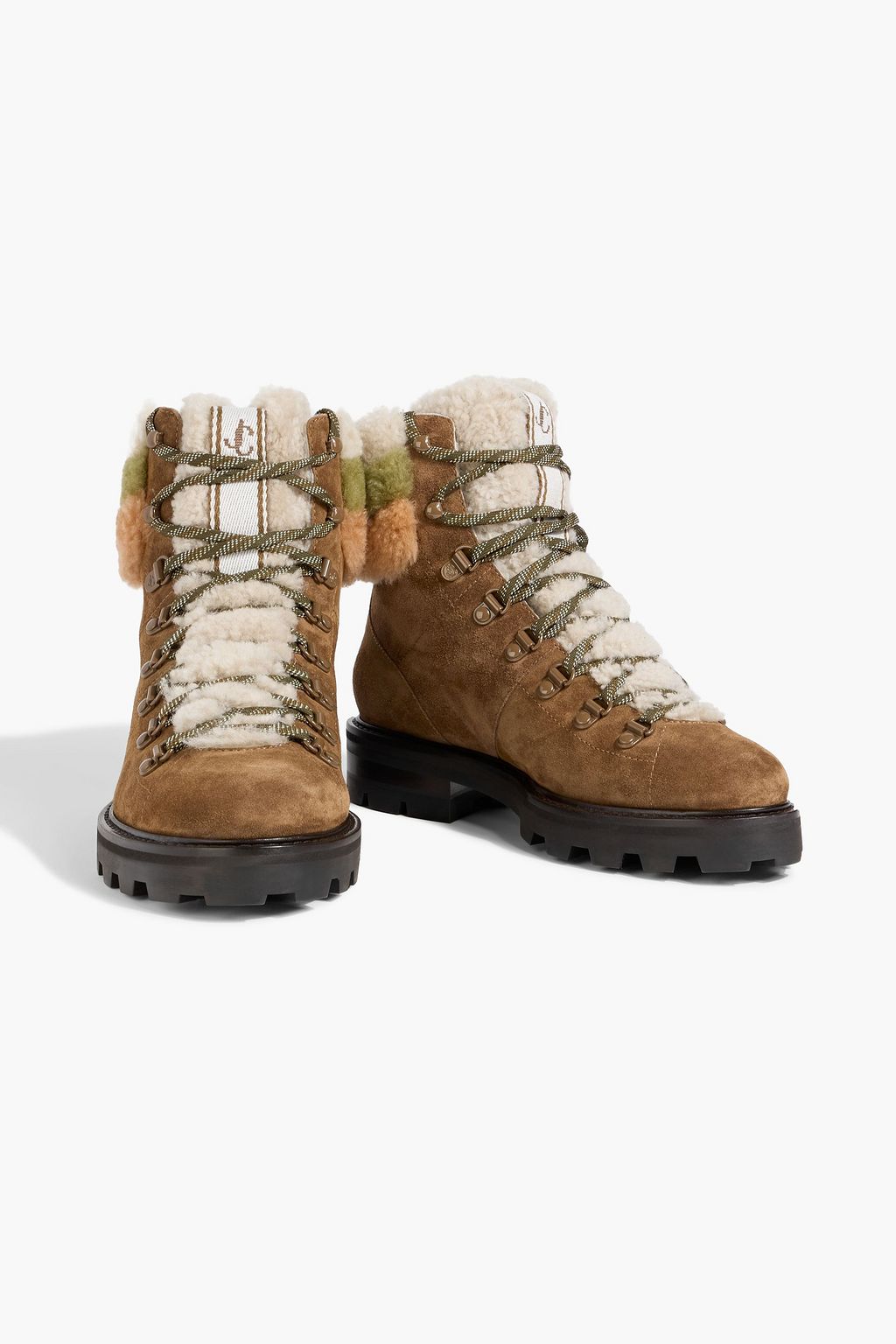 JIMMY CHOO Eshe shearling ankle boots