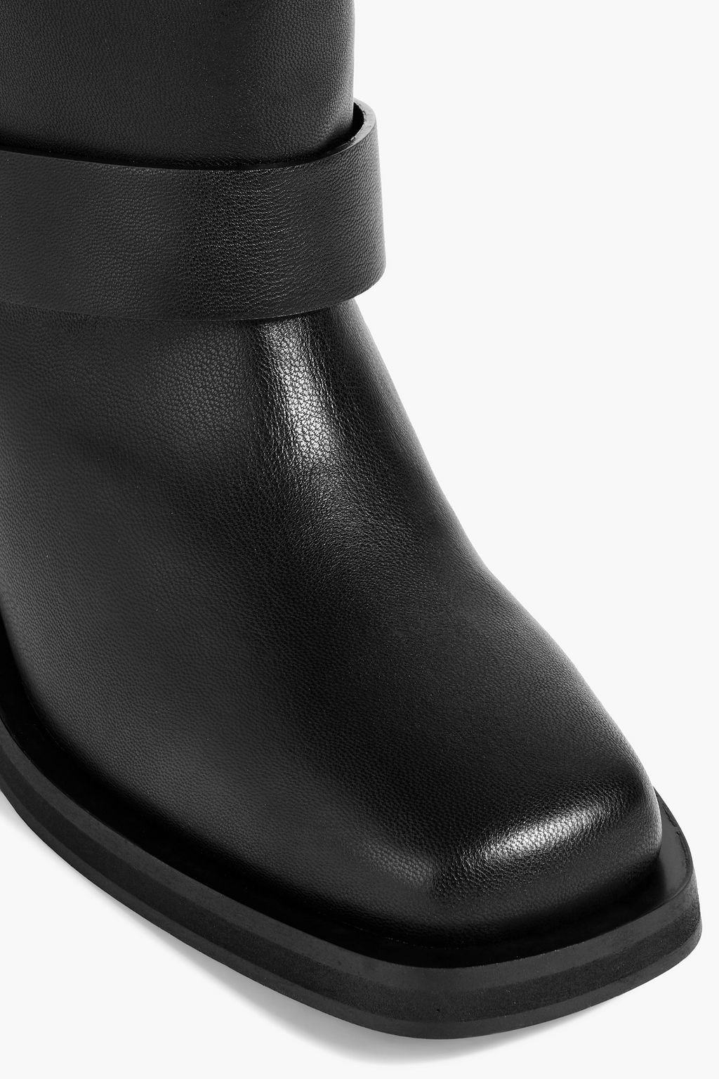 GANNI Buckled knee boots