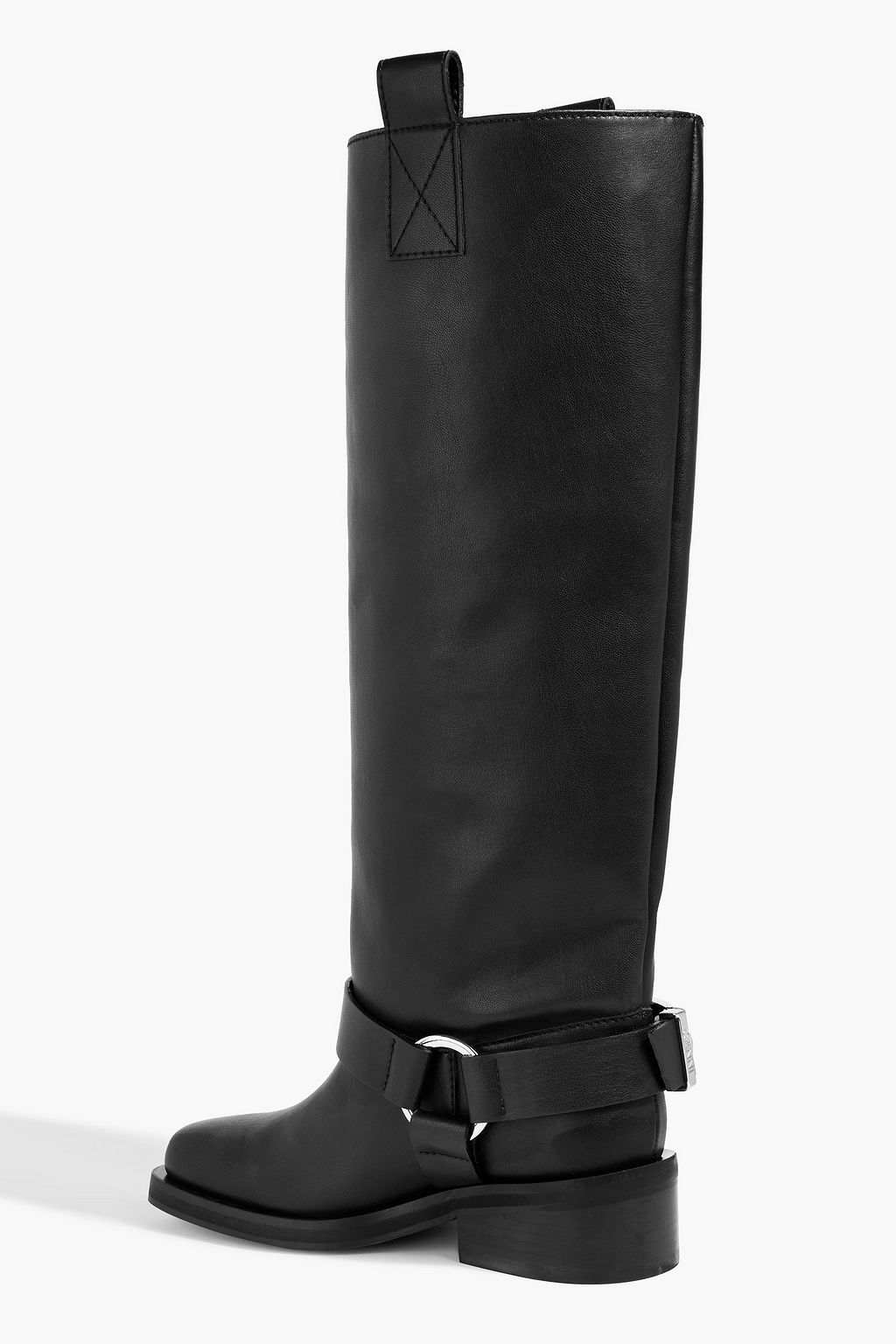GANNI Buckled knee boots
