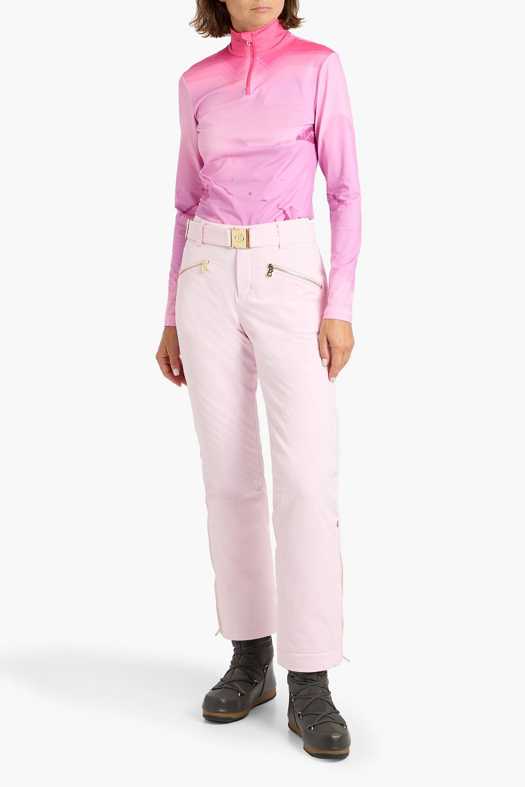 BOGNER Beline printed stretch-jersey base layer