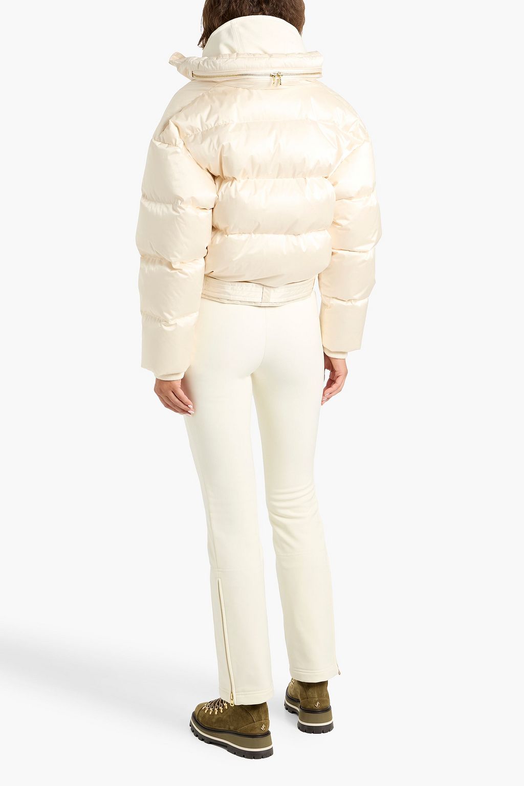 BOGNER Aya stretch ski suit and quilted down jacket set