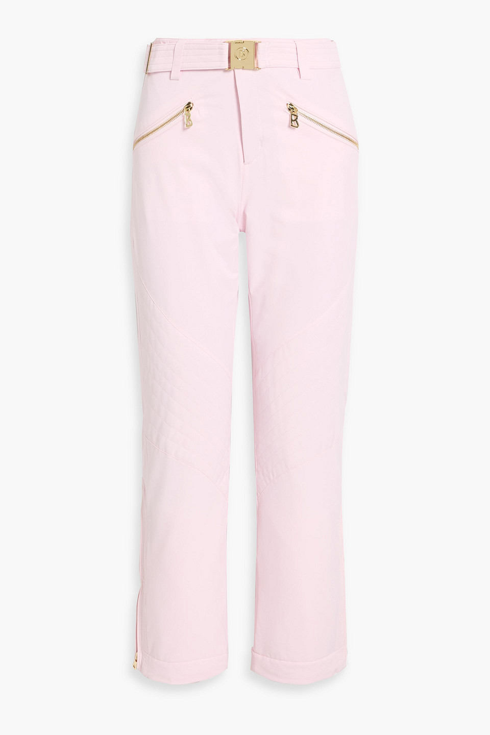 Bogner Fraenzi Belted Padded Ski Pants In Pink