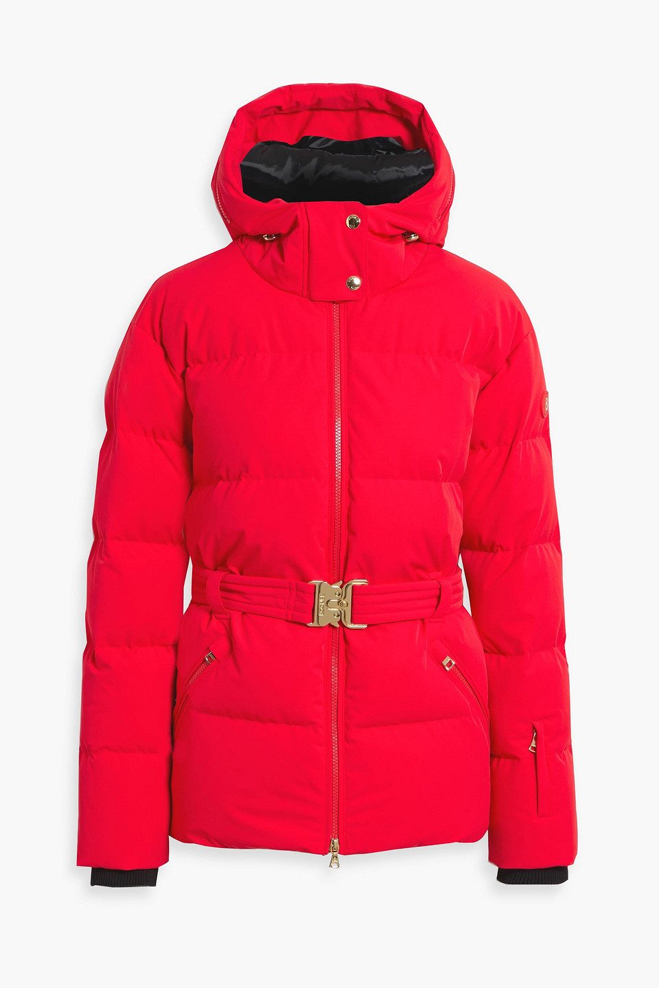 Bogner Bond Belted Down Ski Jacket In Red