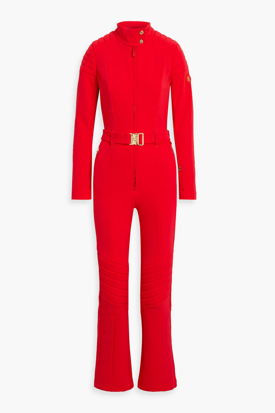 Bogner Bond Belted Ski Suit In Red