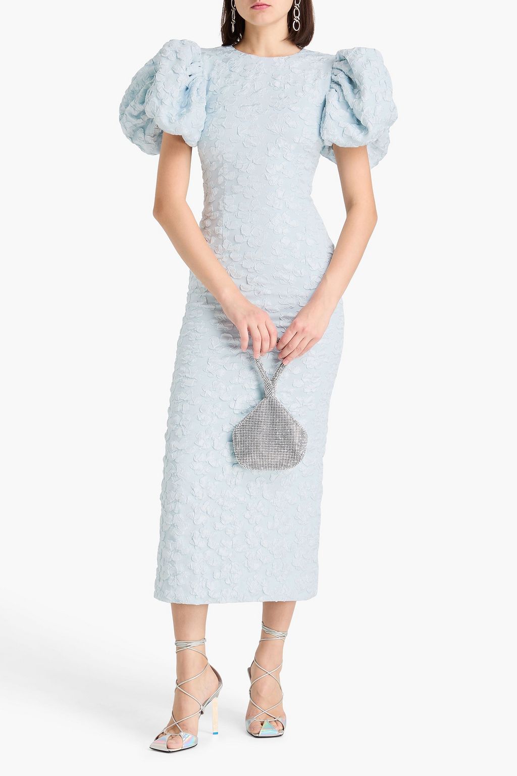 ROTATE BIRGER CHRISTENSEN クロッケ ミディワンピース