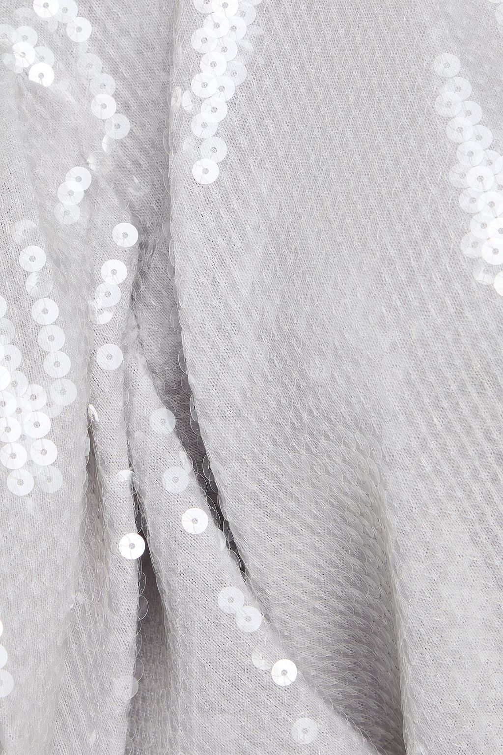 ROTATE BIRGER CHRISTENSEN メッシュ ミディワンピース オープンバック スパンコール付き