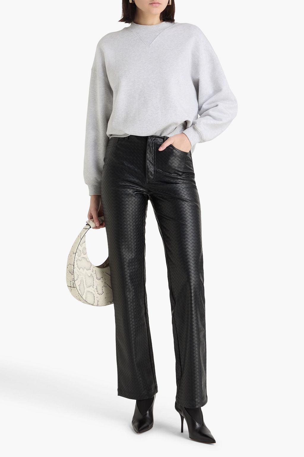 ROTATE BIRGER CHRISTENSEN Woven straight-leg pants