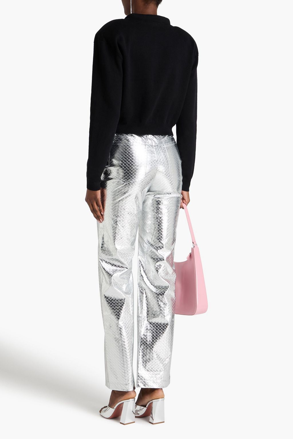 ROTATE BIRGER CHRISTENSEN Woven straight-leg pants