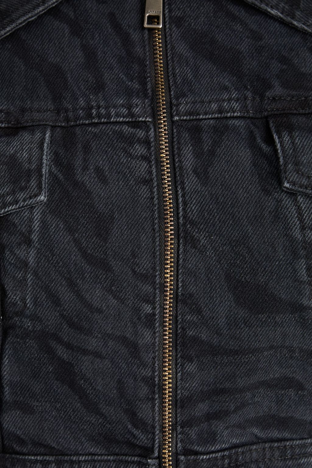 ROTATE BIRGER CHRISTENSEN Cropped denim jacket
