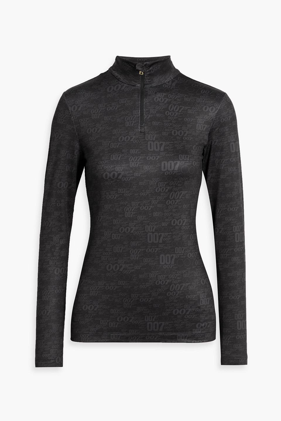 Bogner Bond Printed Stretch-jersey Base Layer In Black