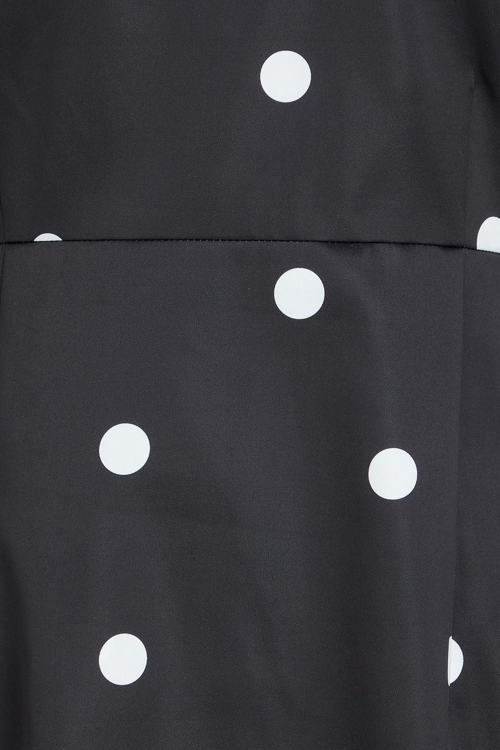 ROTATE BIRGER CHRISTENSEN Polka-dot satin mini dress