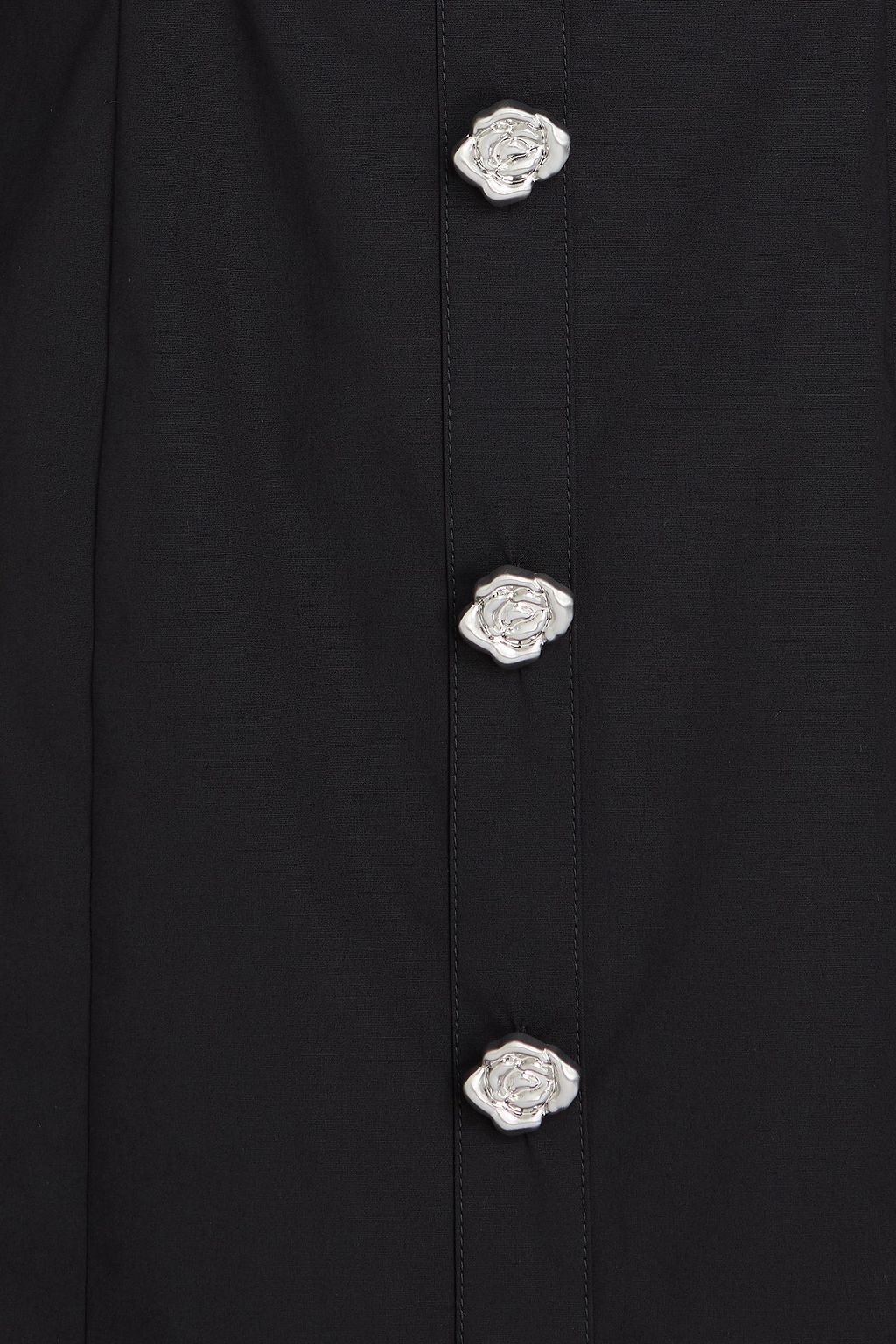 ROTATE BIRGER CHRISTENSEN Cotton-blend poplin mini dress