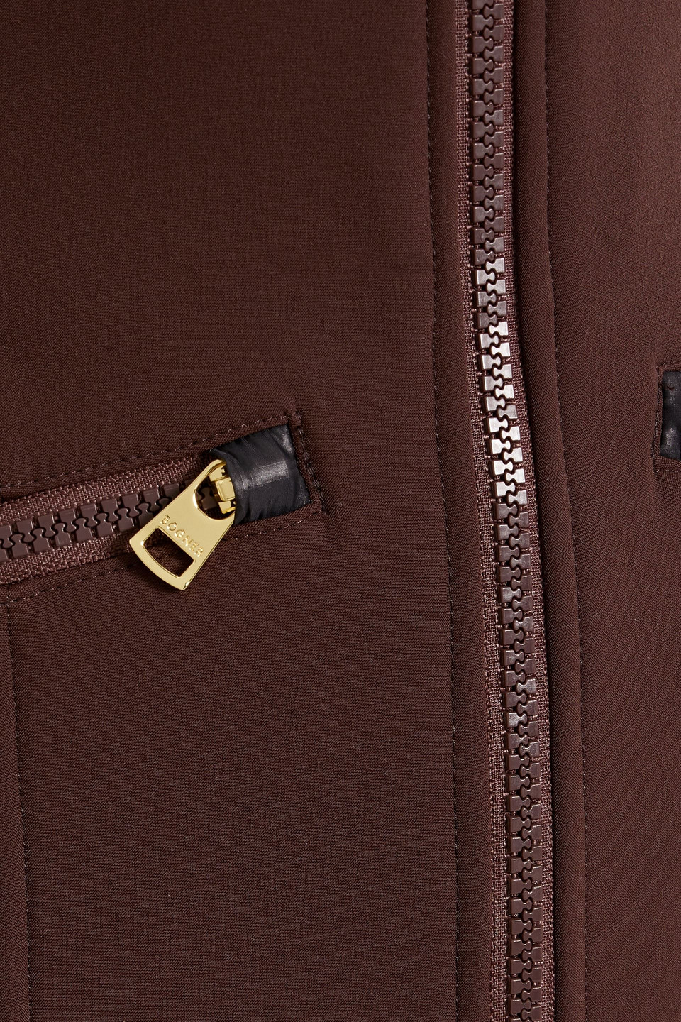 Bogner Cari Stretch-shell Ski Salopettes In Brown