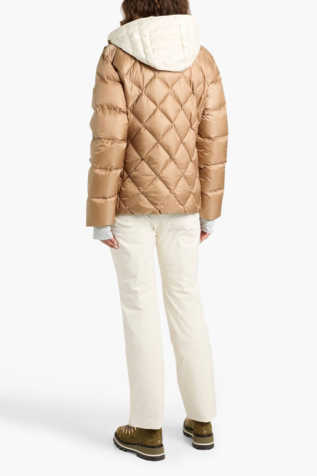 BOGNER Carlie quilted hooded down ski jacket
