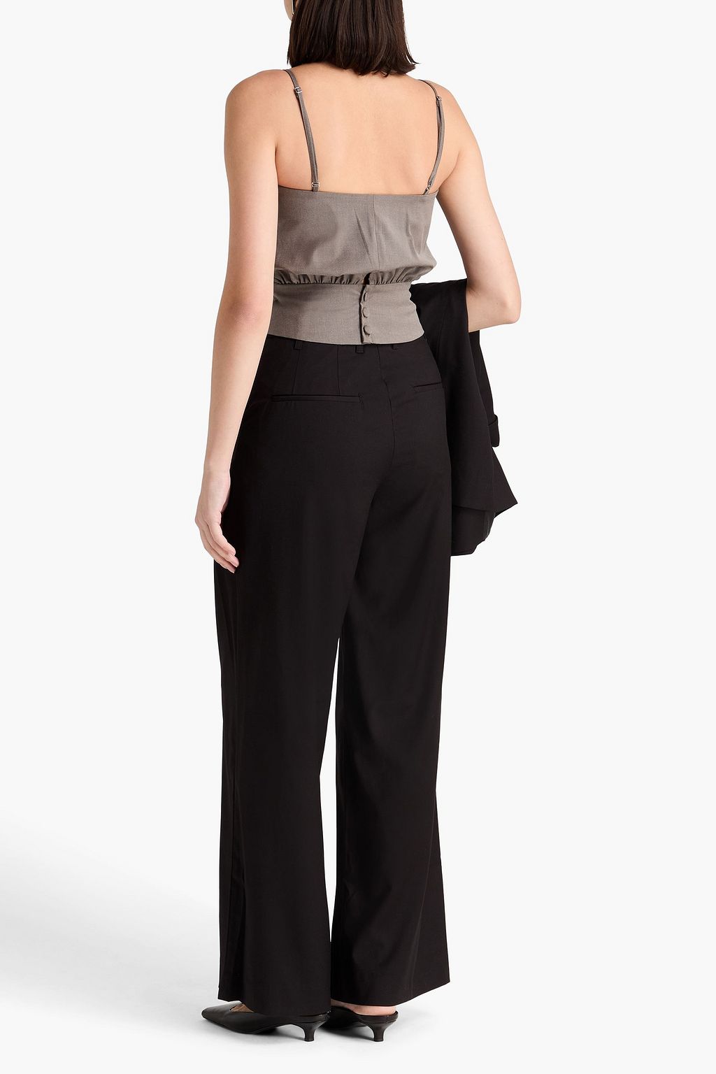 REMAIN BIRGER CHRISTENSEN توب بتصميم ملموم من التويل