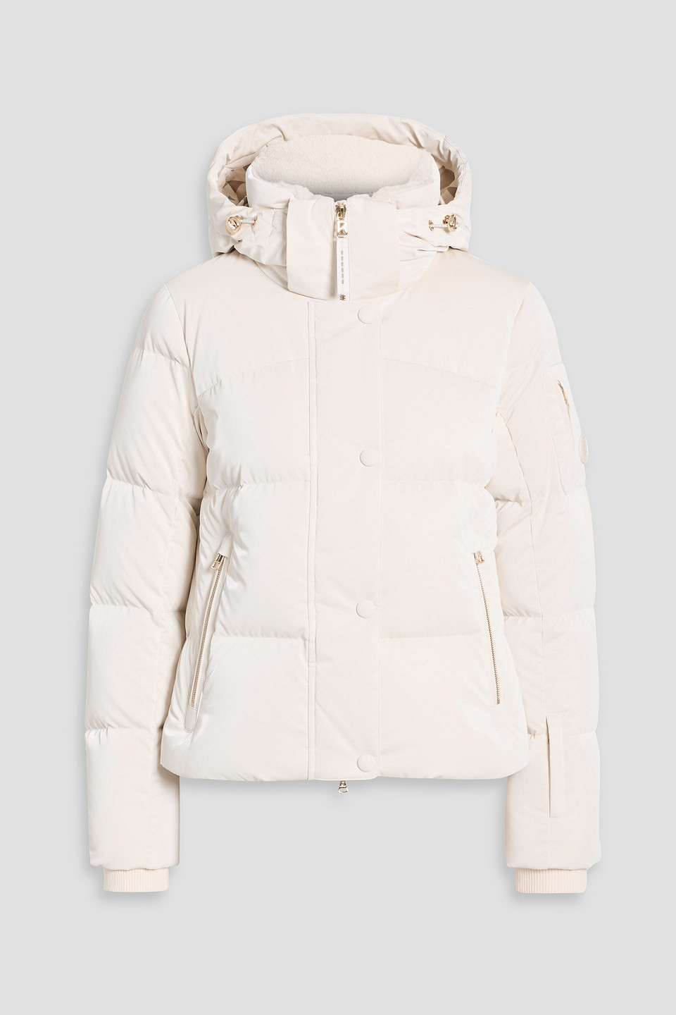 Bogner Hella Quilted Ripstop Down Ski Jacket In White