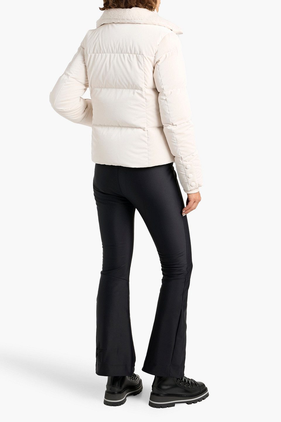 Bogner Hella Quilted Ripstop Down Ski Jacket In White