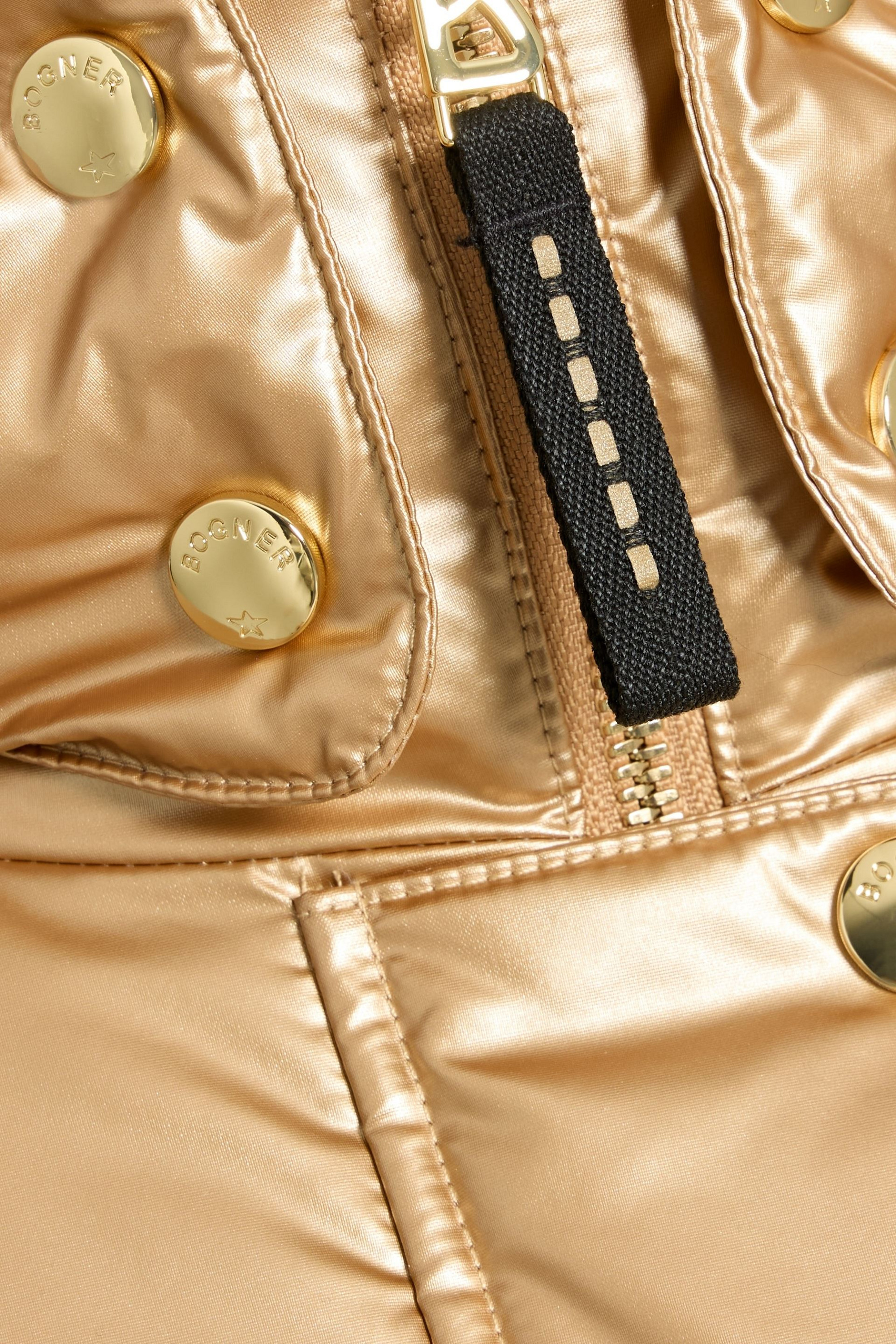 BOGNER Hella metallic quilted ripstop down ski jacket