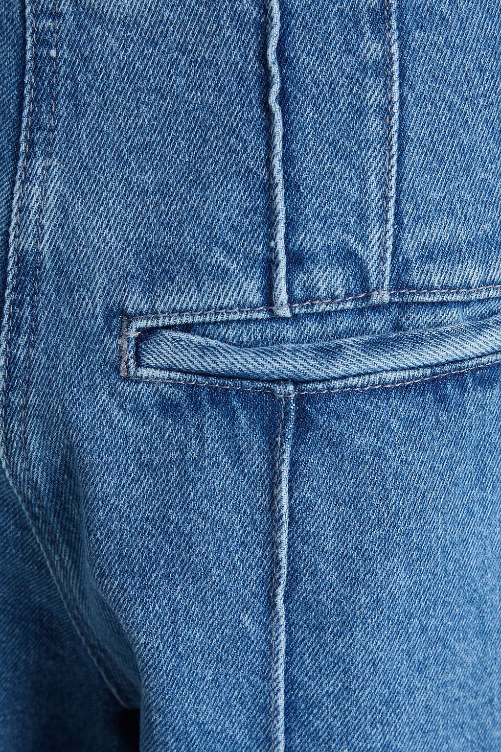 REMAIN BIRGER CHRISTENSEN بنطال جينز "كوكون" بأرجل واسعة وبخصر عالٍ