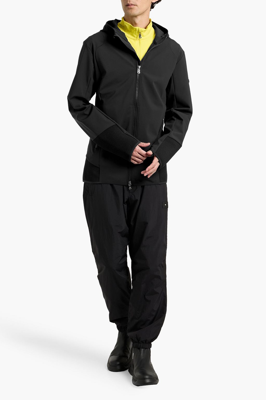 BOGNER Jace stretch-shell hooded jacket