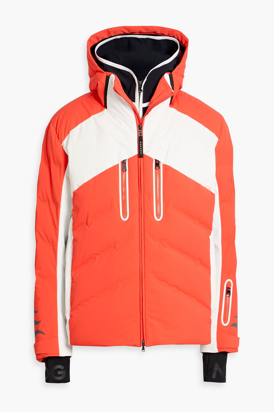 Bogner Jessy Quilted Down Ski Jacket In Orange
