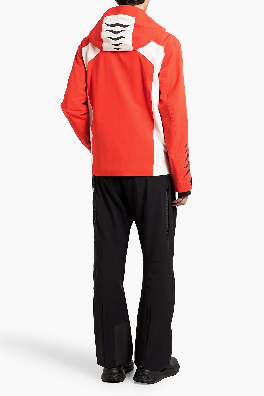 BOGNER Jorik quilted two-tone down ski jacket
