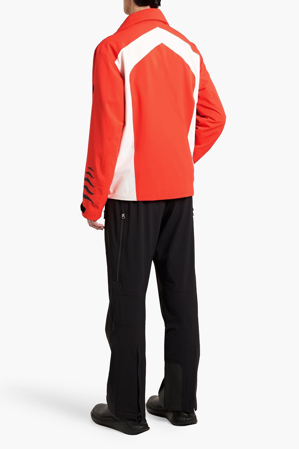 BOGNER Jorik quilted two-tone down ski jacket