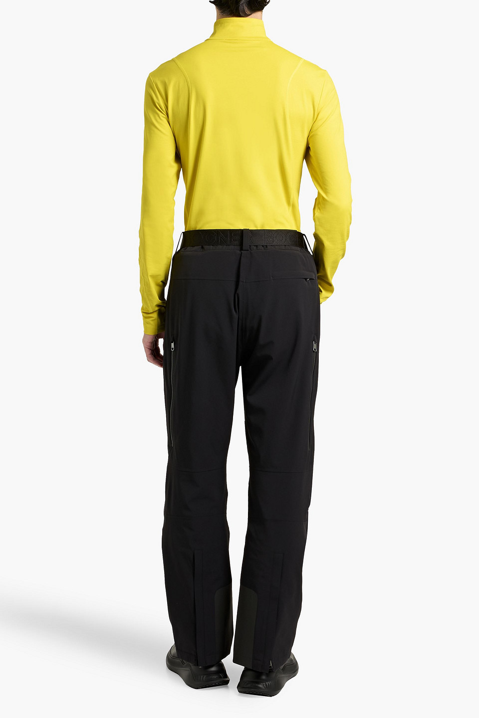 Bogner Harry Stretch-jersey Base Layer In Yellow
