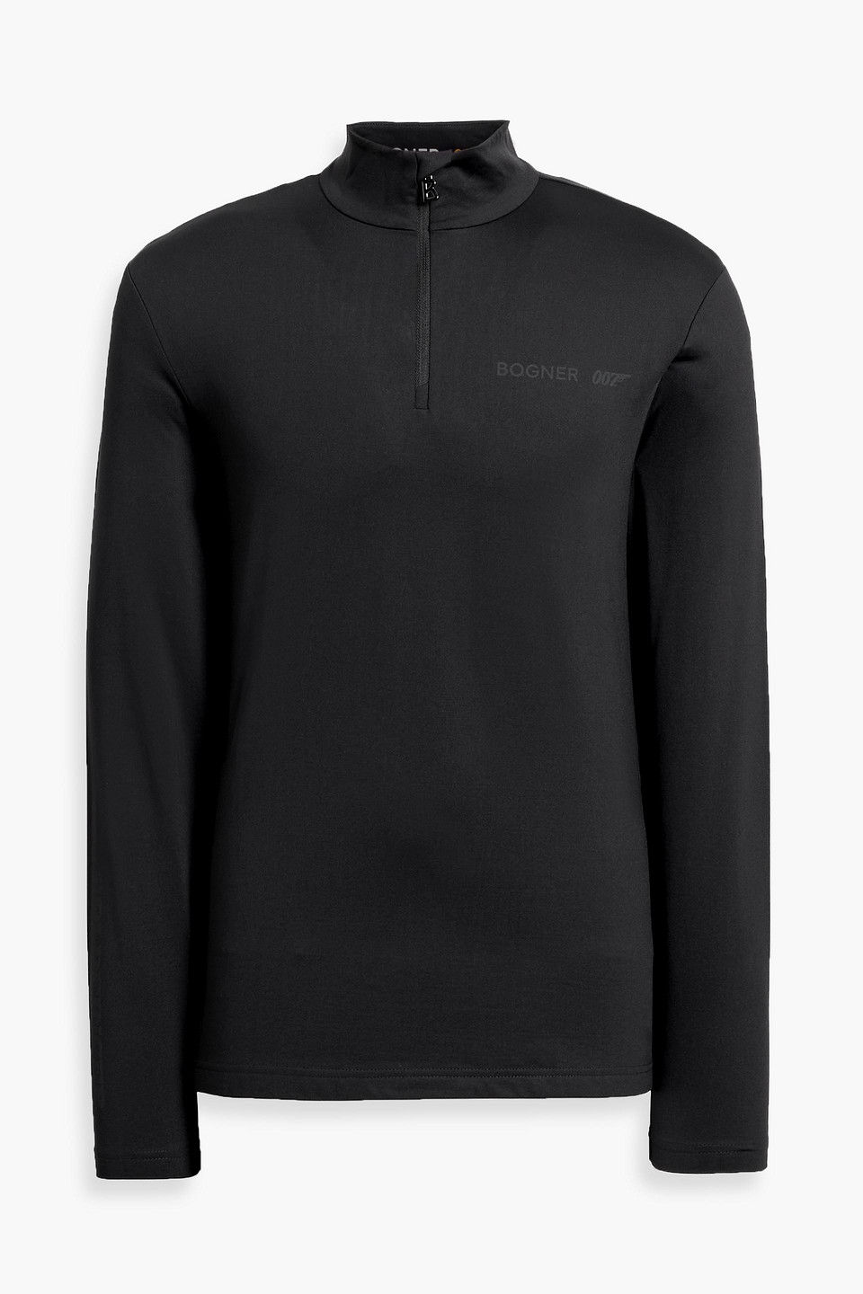 Bogner Bond Printed Stretch-jersey Base Layer In Black