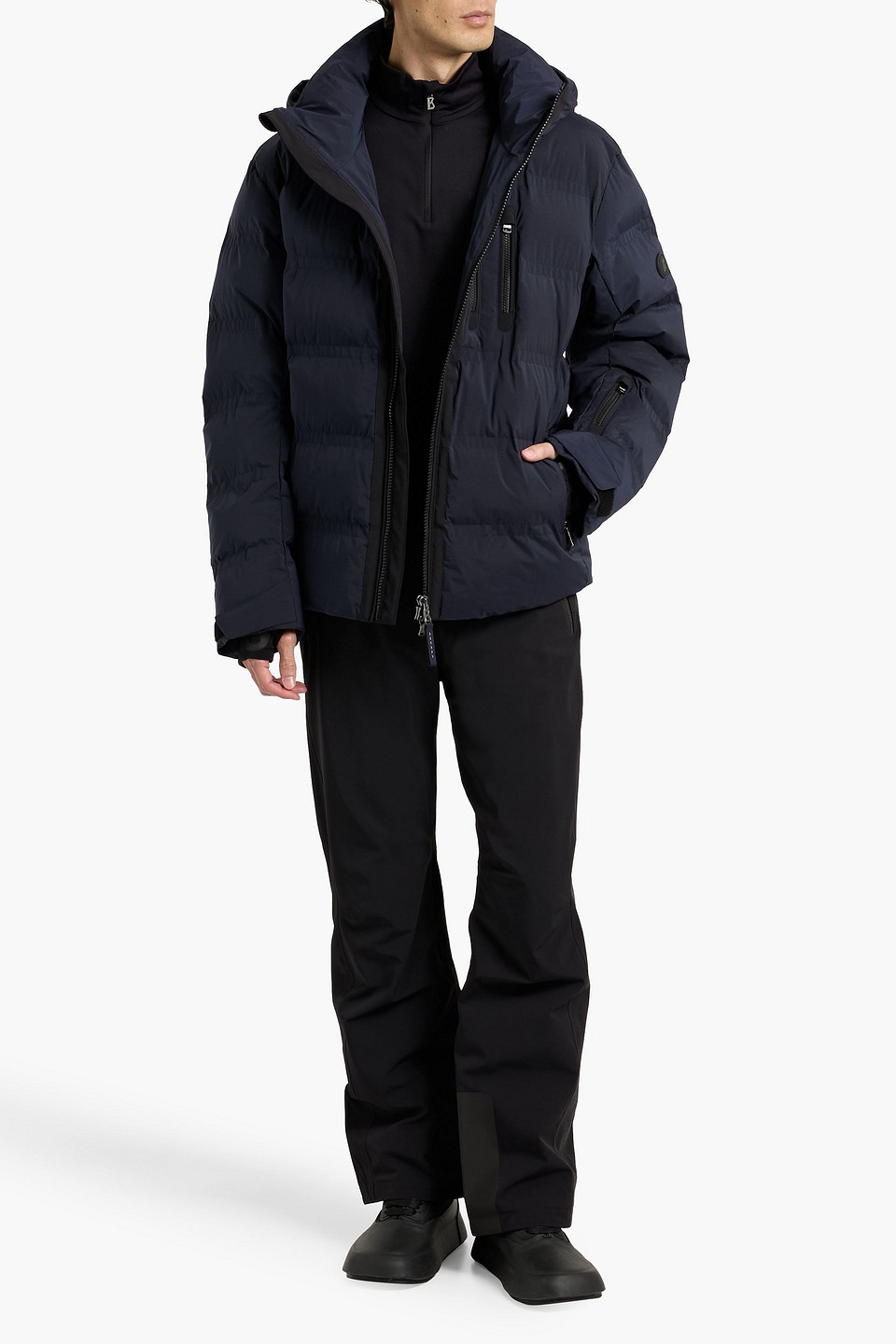 Bogner Balin Quilted Ski Jacket In Blue