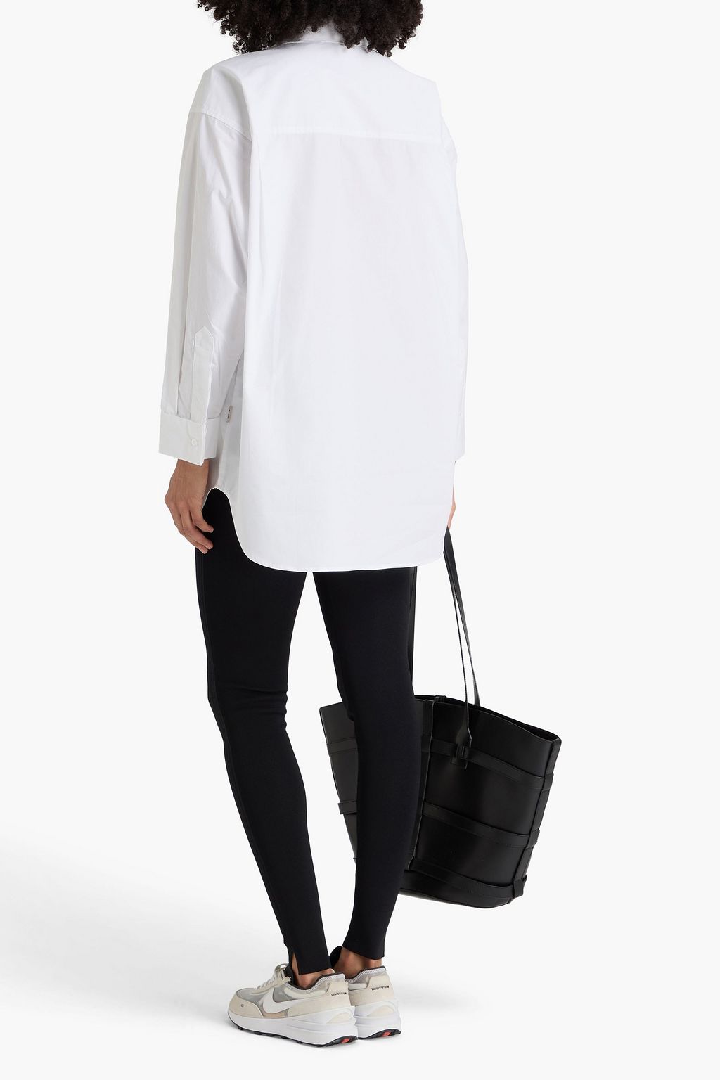 REMAIN BIRGER CHRISTENSEN قميص فضفاض من قطن بوبلين