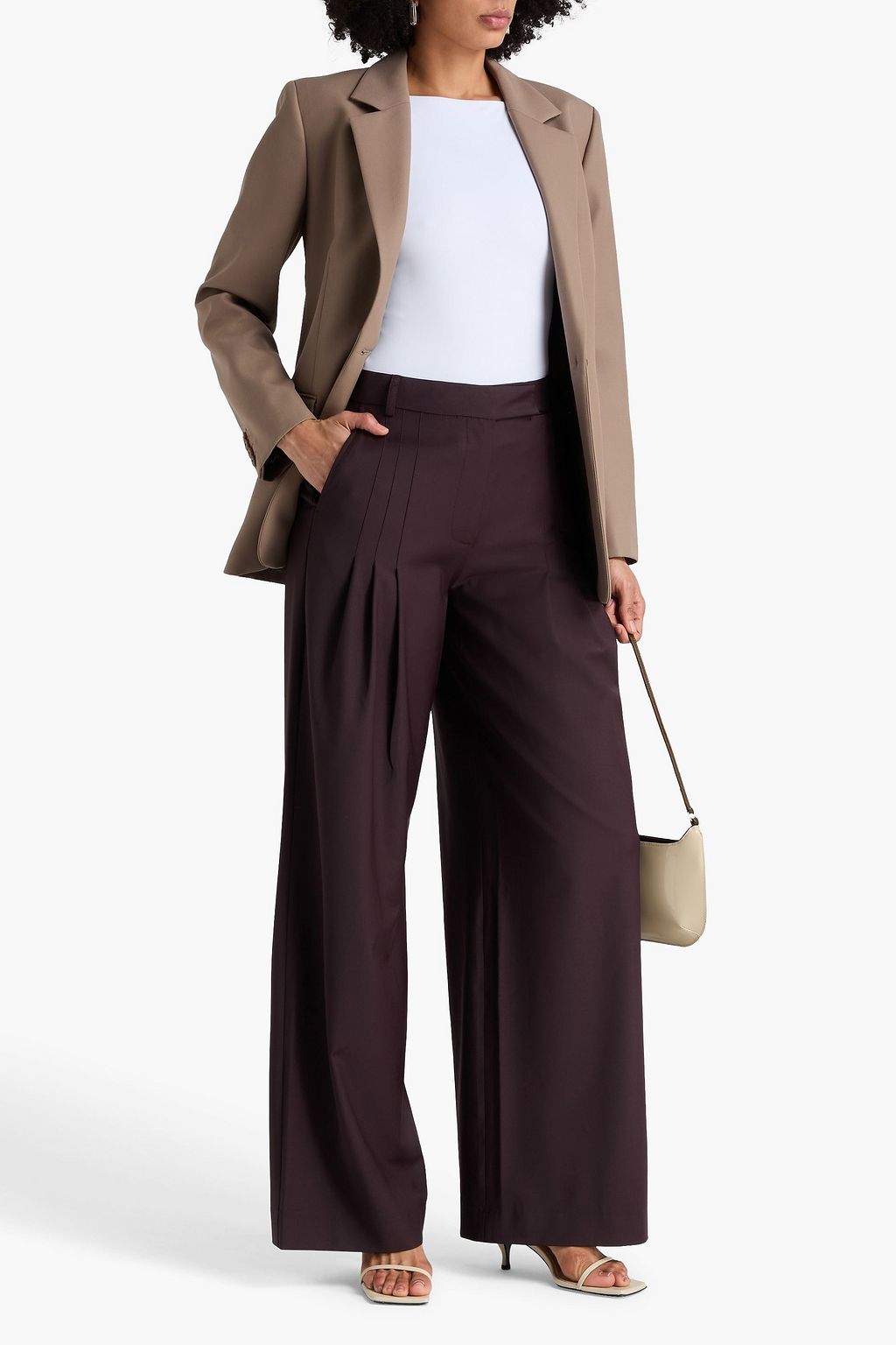 REMAIN BIRGER CHRISTENSEN Woven wide-leg pants