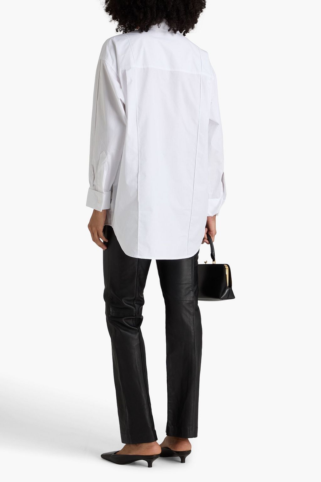 REMAIN BIRGER CHRISTENSEN Cotton-poplin shirt