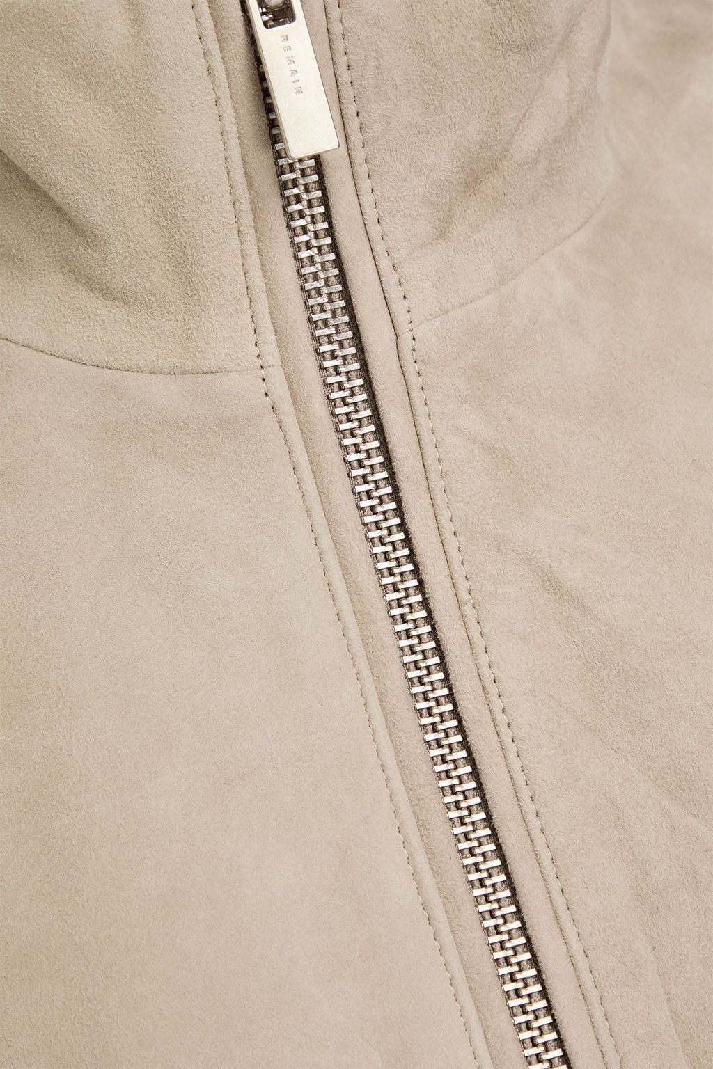 REMAIN BIRGER CHRISTENSEN جاكيت من جلد السويد