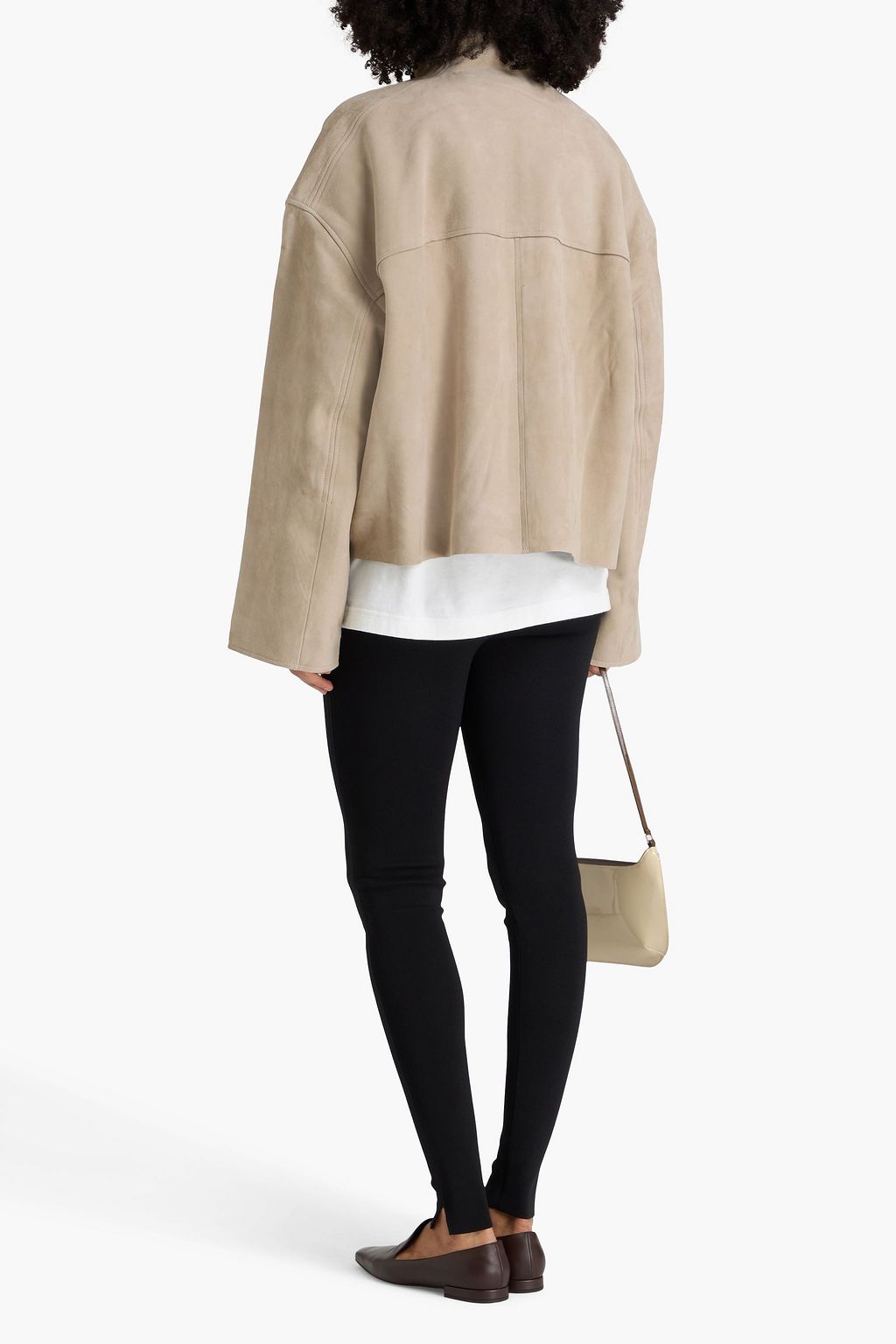 REMAIN BIRGER CHRISTENSEN جاكيت من جلد السويد