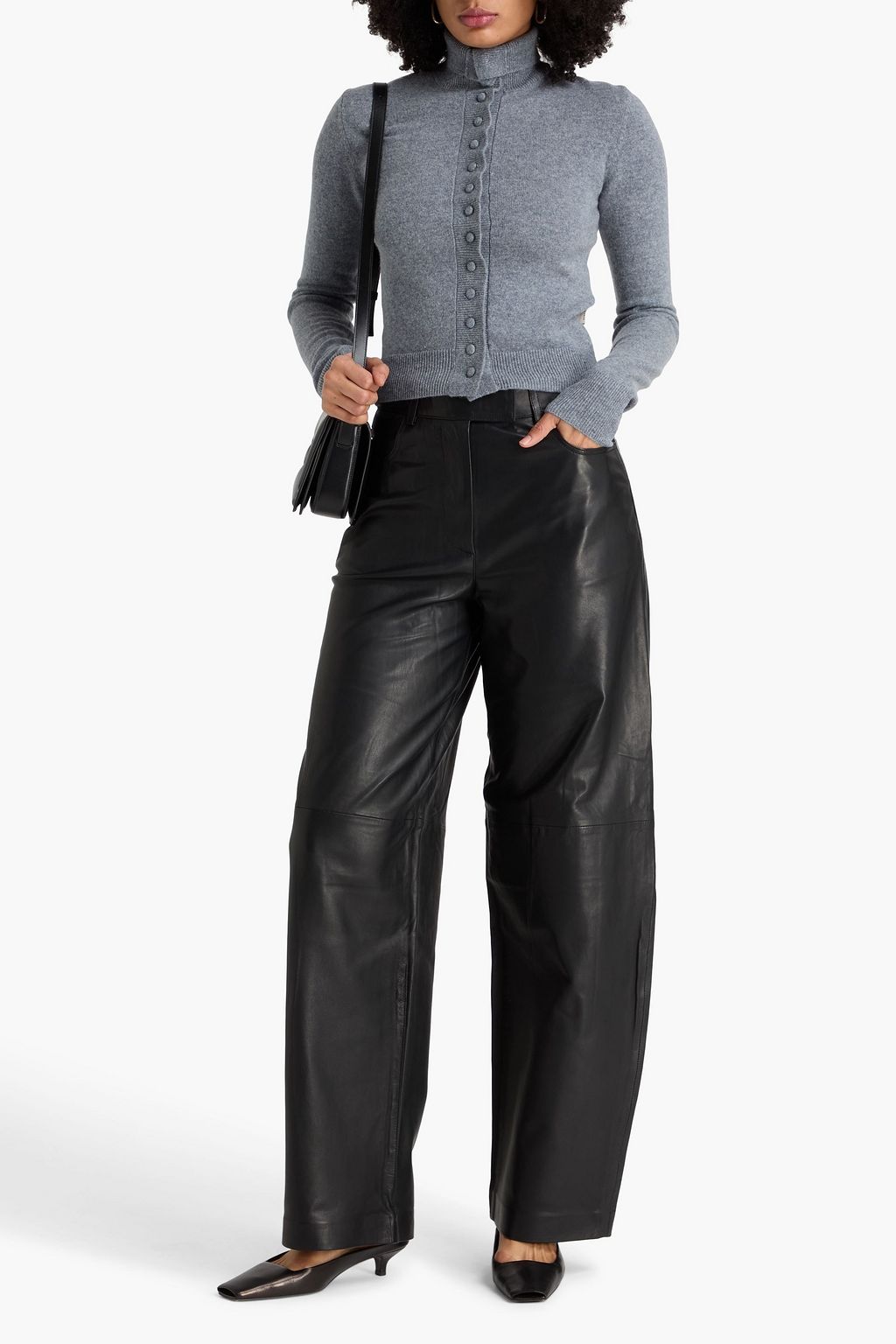 REMAIN BIRGER CHRISTENSEN Wool and cashmere-blend cardigan