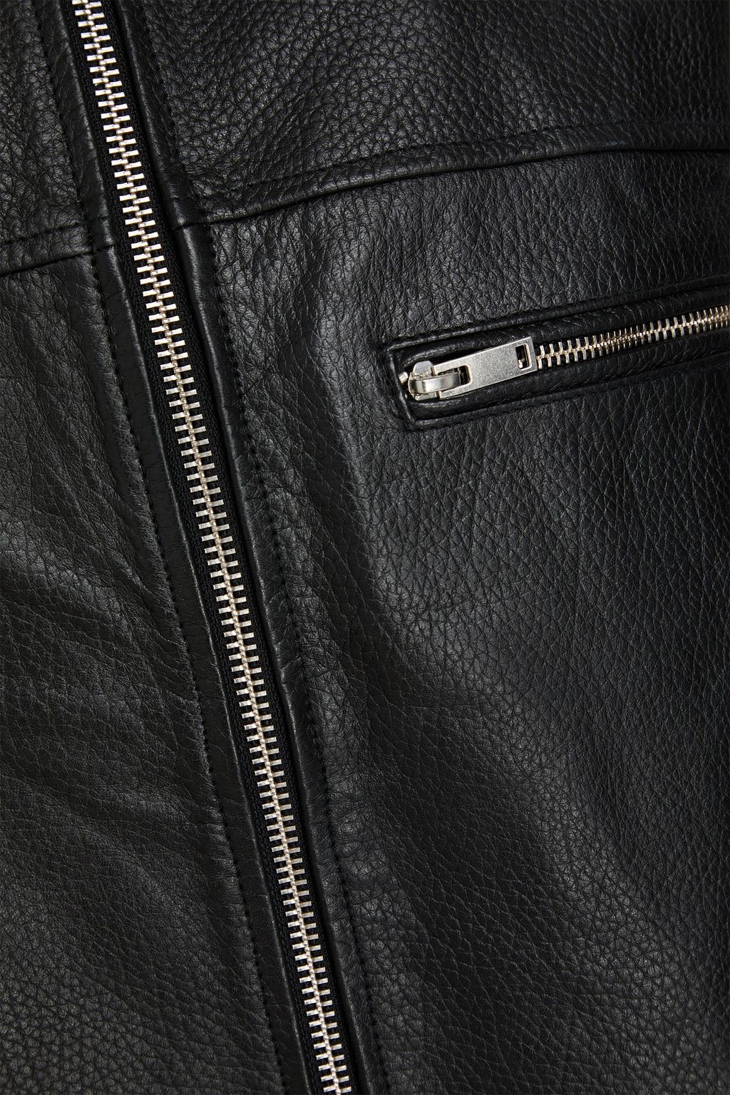 REMAIN BIRGER CHRISTENSEN Leather biker jacket