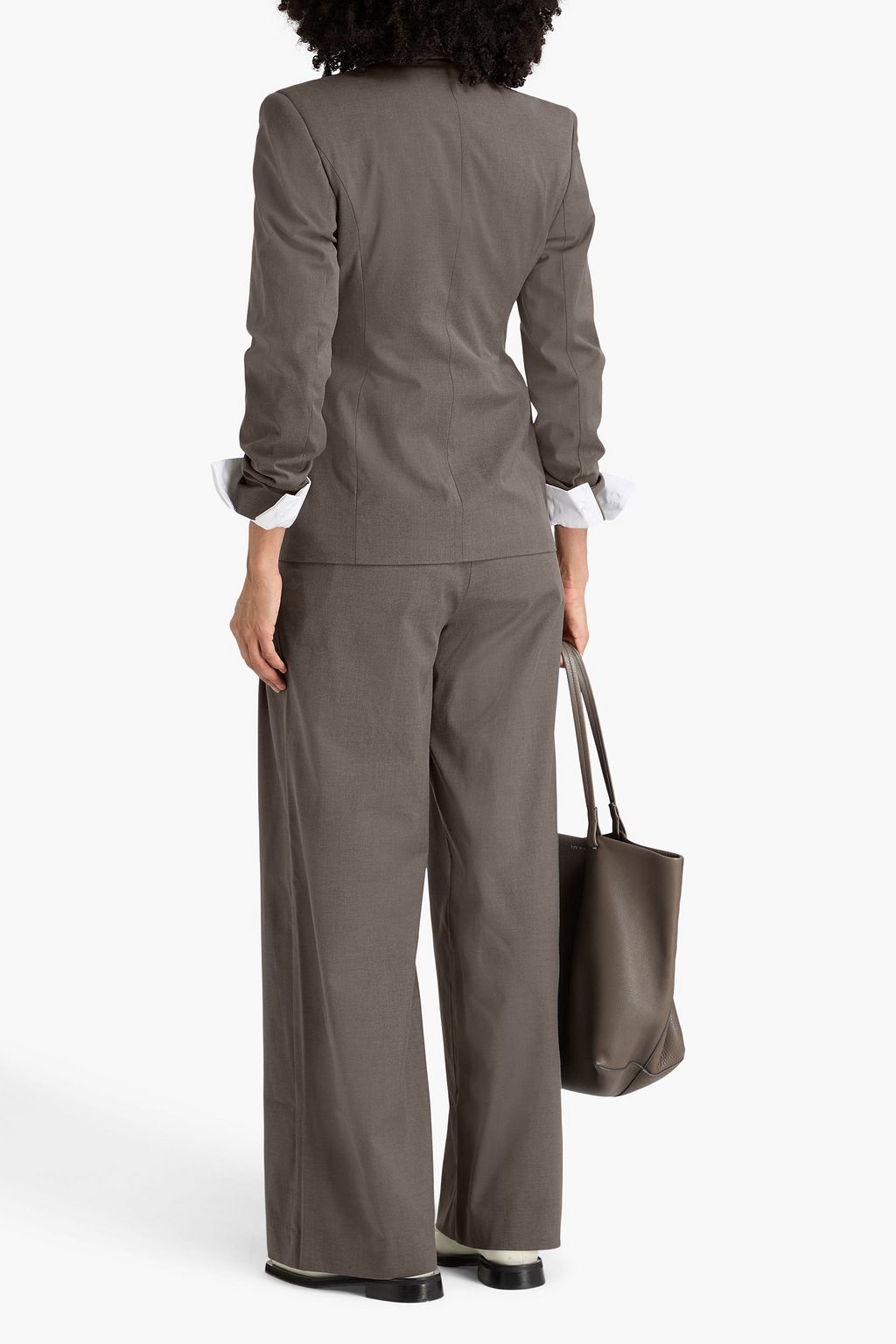 REMAIN BIRGER CHRISTENSEN بليزر من التويل بصفين من الأزرار