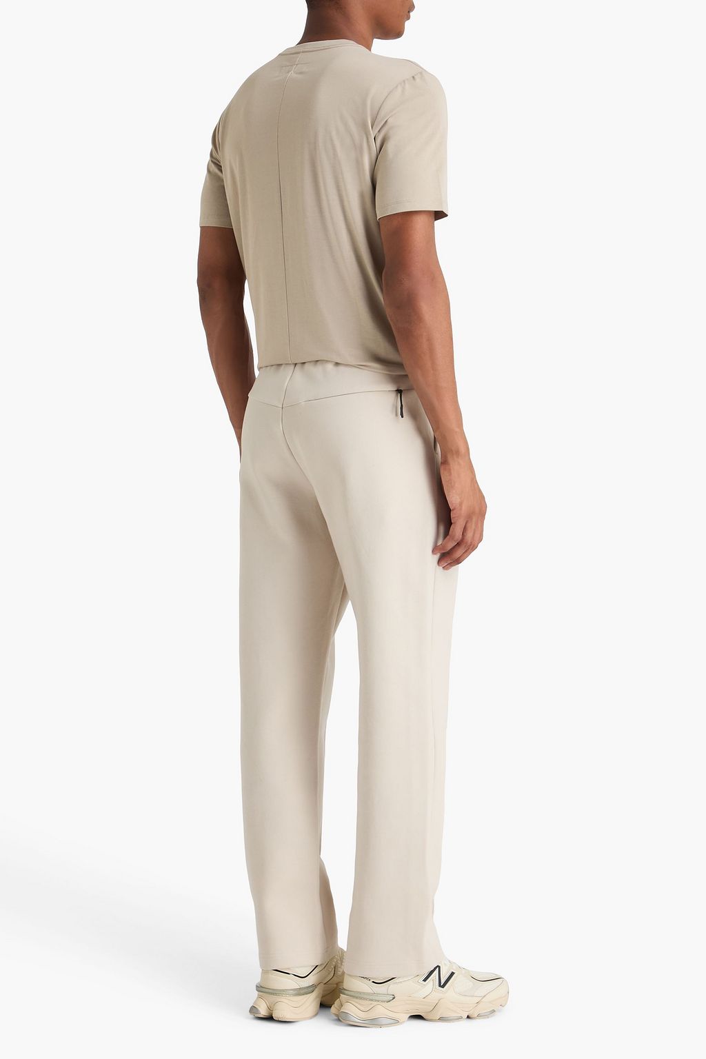 RAG & BONE Cotton-blend ponte drawstring pants