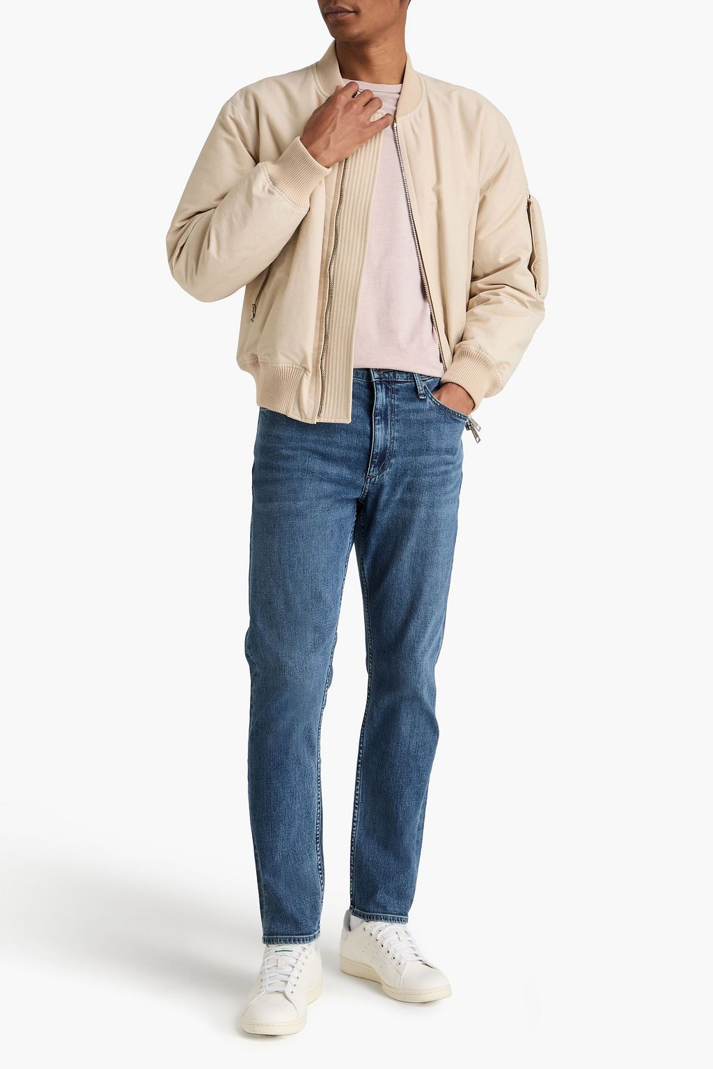 RAG & BONE بنطال جينز آر بي 2 بقصّة ضيقة من الدنيم