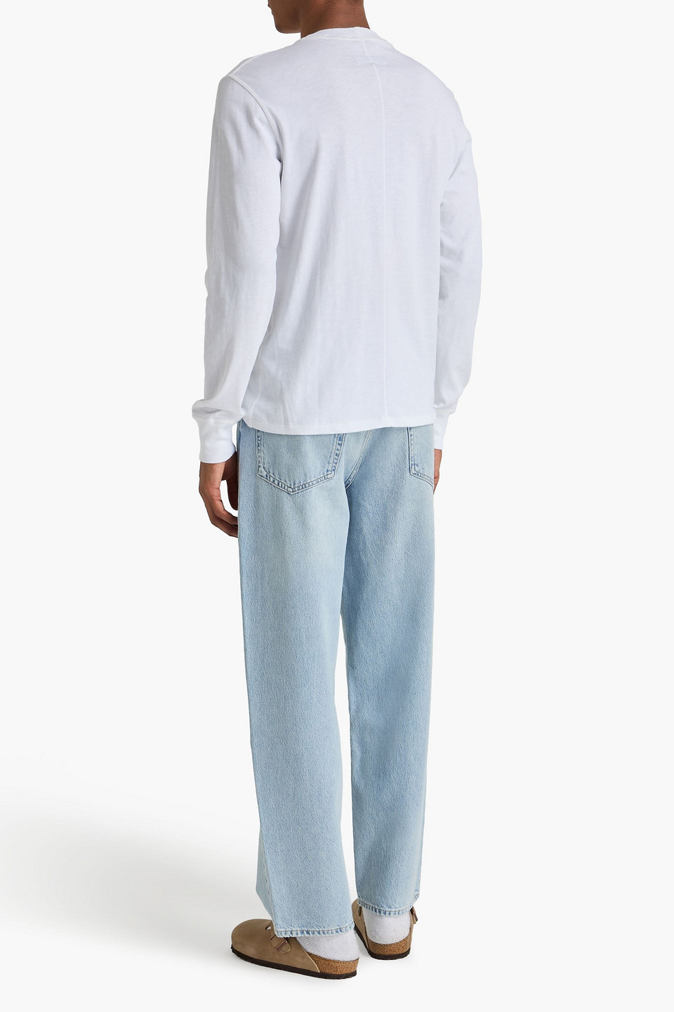  Rag & Bone - Rb Baggy Denim Jeans - Blue - 33 
