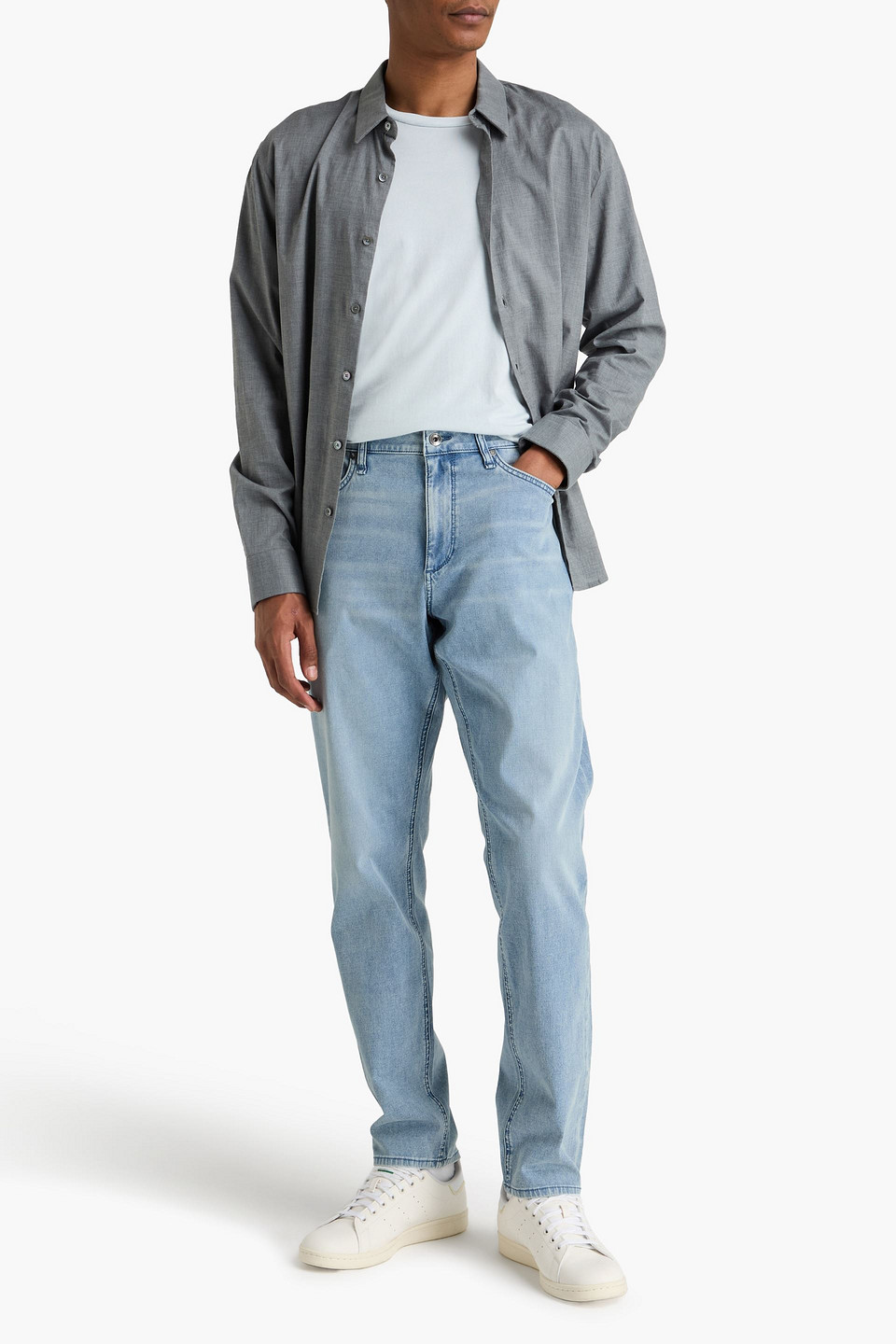 Rag & Bone - Jeans „fit 3 Airflex“ Aus Denim Mit Sitzfalten - Blau - 33w/ 32l 