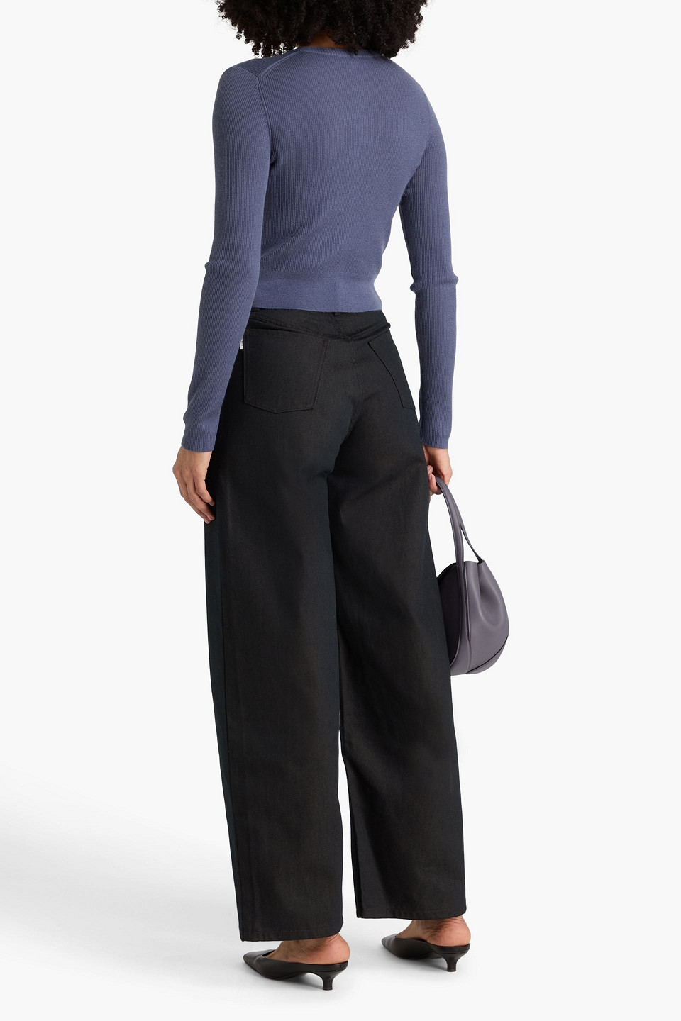  Remain Birger Christensen - Hoch Sitzende Barrel-jeans - Schwarz - 24 
