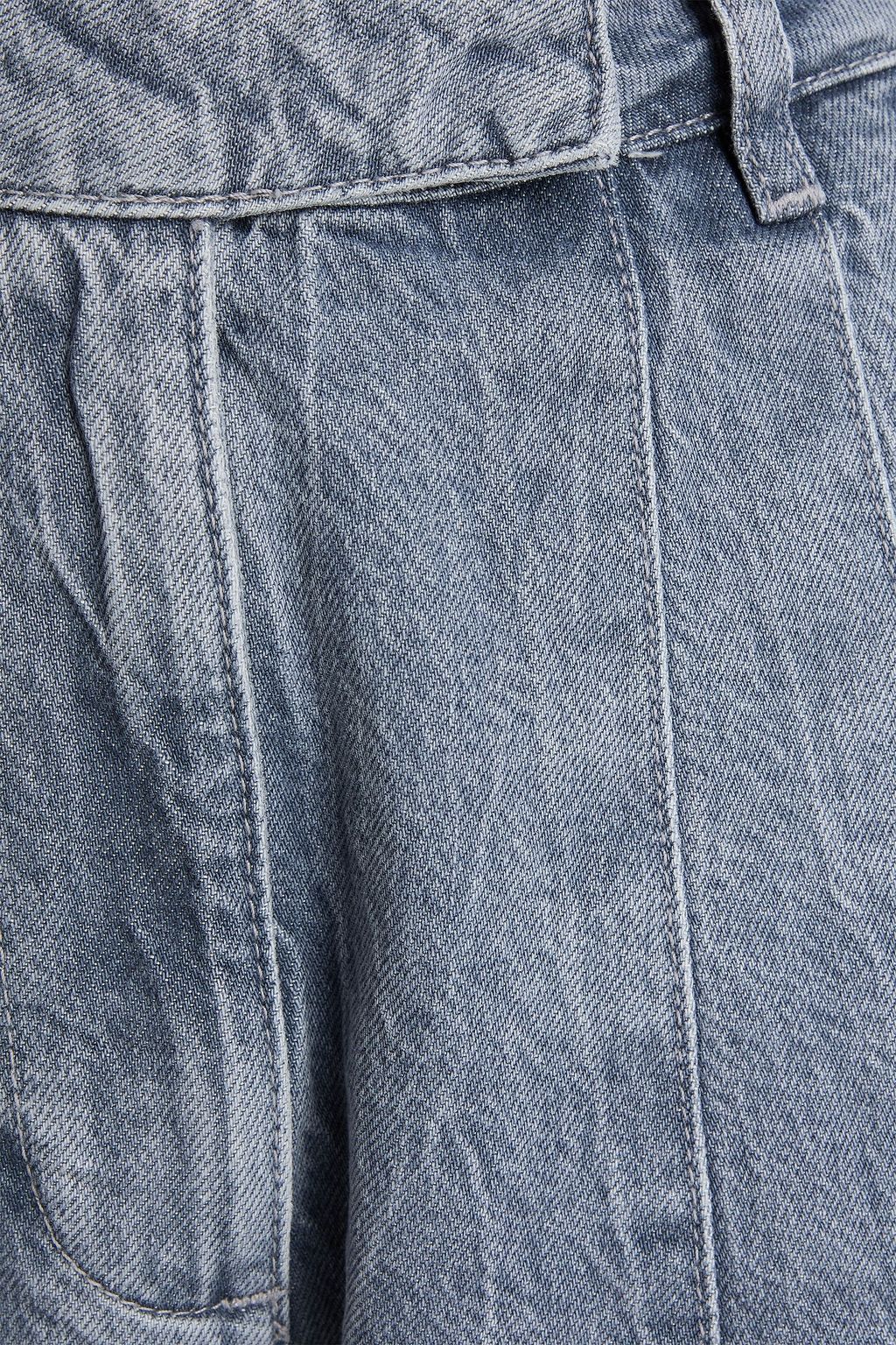 REMAIN BIRGER CHRISTENSEN بنطال جينز بساق أسطوانية وبخصر مرتفع