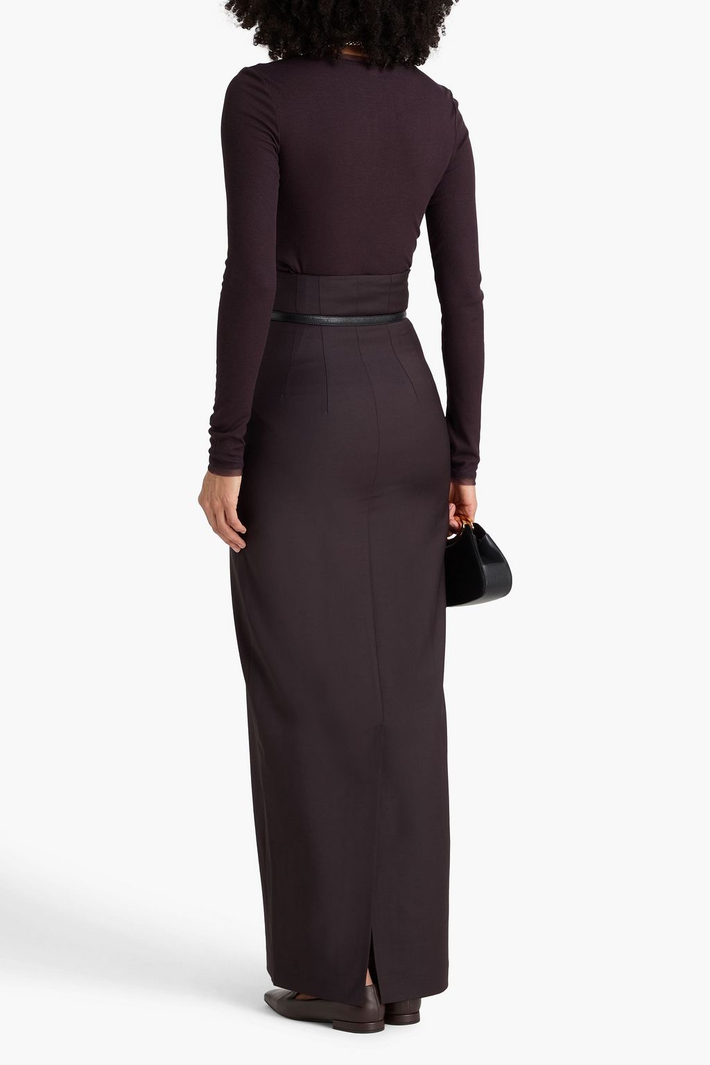 REMAIN BIRGER CHRISTENSEN تنورة طويلة وضيقة محبوكة