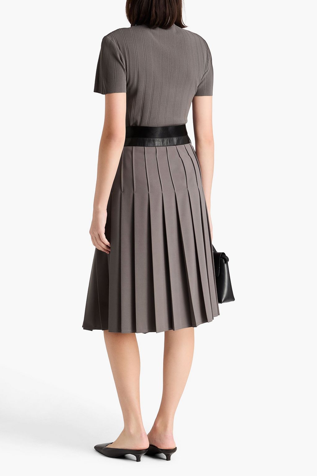 REMAIN BIRGER CHRISTENSEN リブ編みニット モックネックセーター