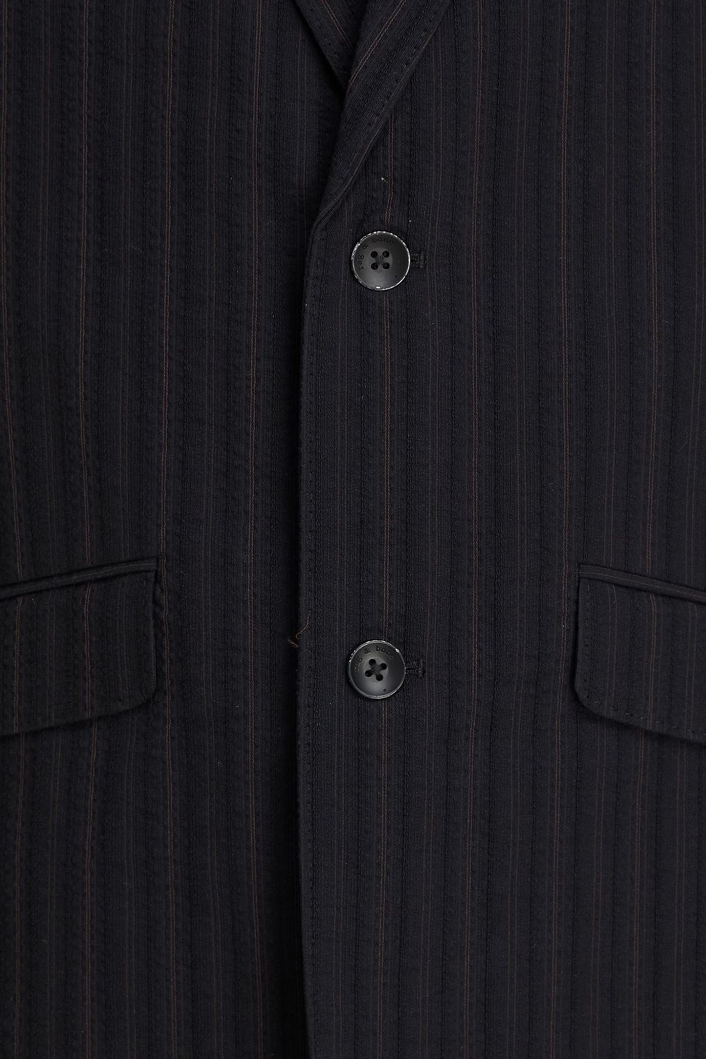 RAG & BONE Shift striped cotton and silk-blend blazer