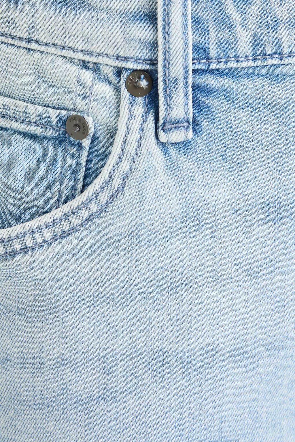 RAG & BONE Fit 4 Authentic Stretch whiskered denim jeans