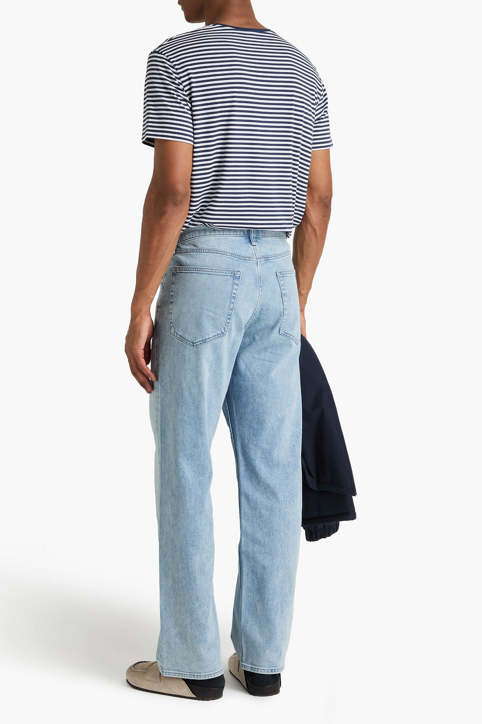  Rag & Bone - Fit 4 Authentic Stretch Whiskered Denim Jeans - Blue - 31w/ 32l 