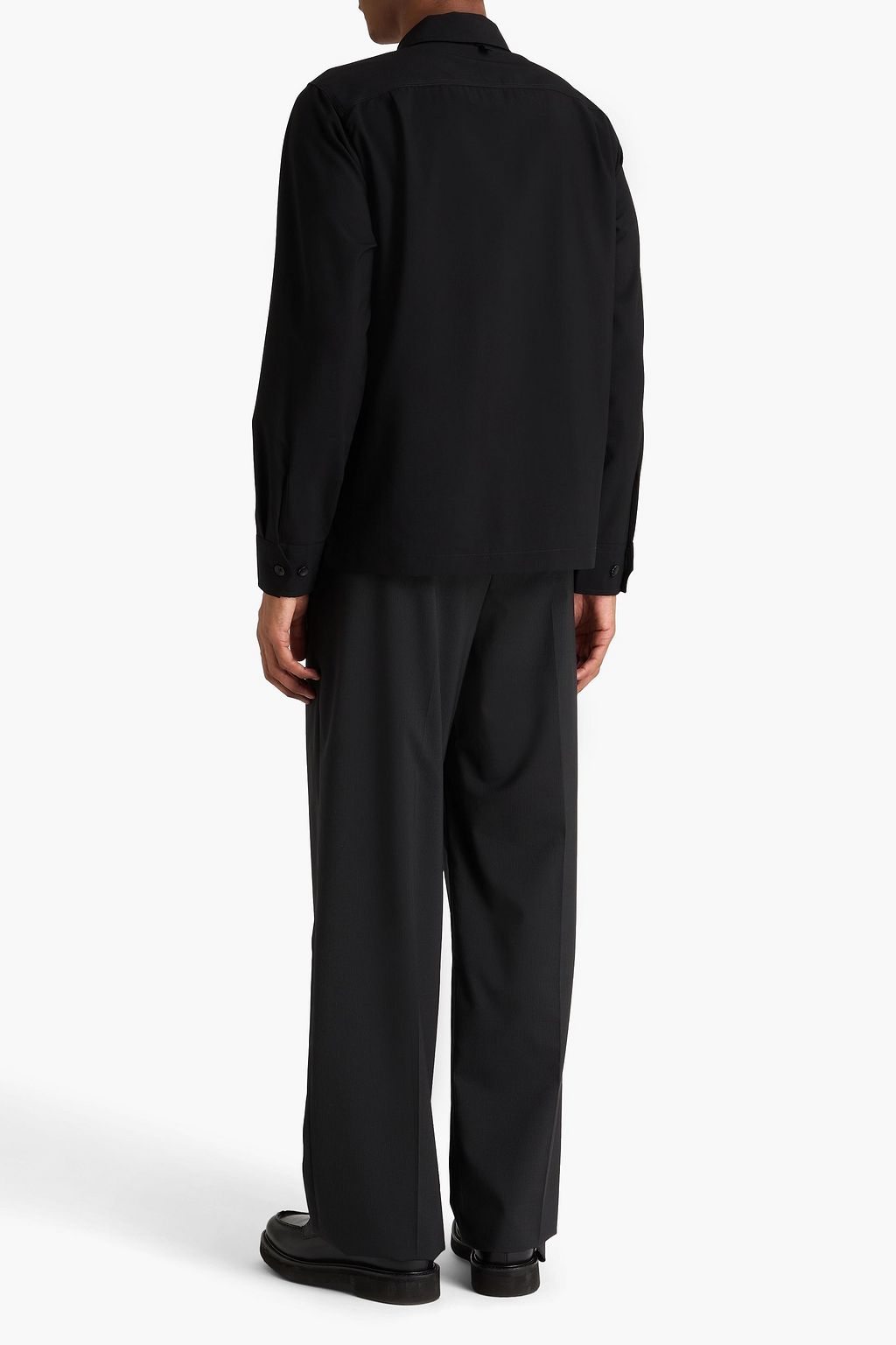 RAG & BONE Hyde wool-blend ripstop shirt